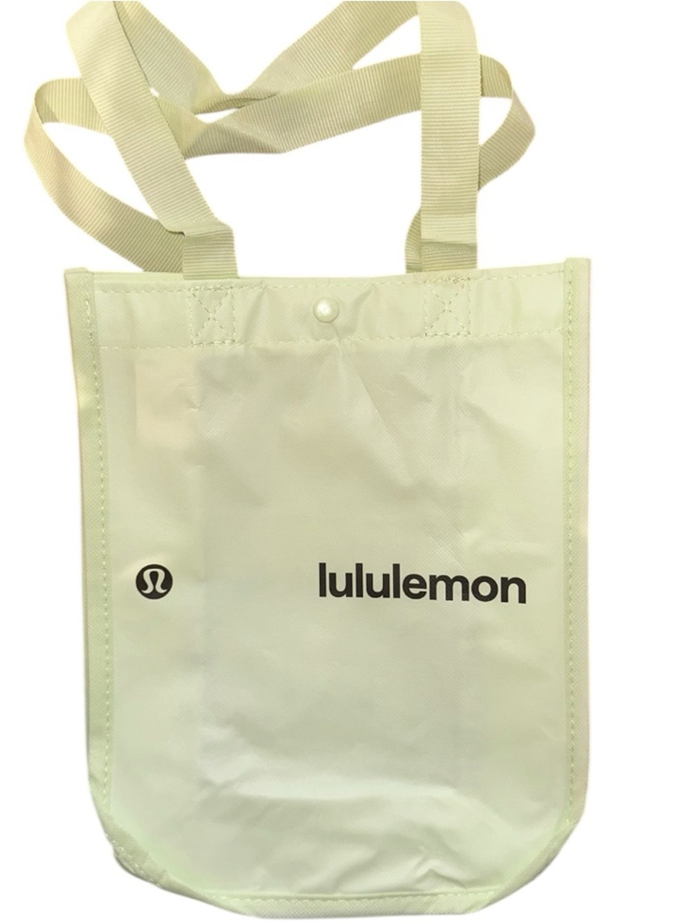 New Lululemon Small Reusable Bag  light neon Mint Green